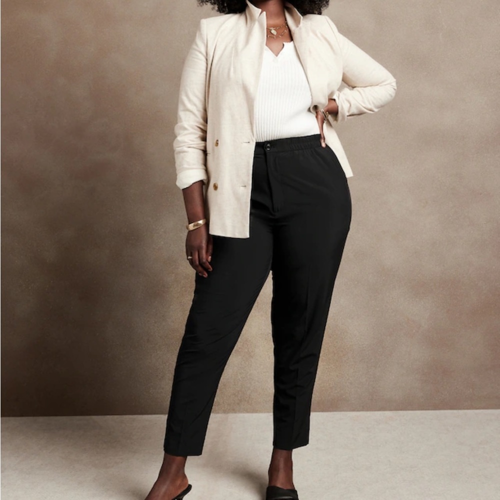 Banana Republic Airstretch High-Rise Taper